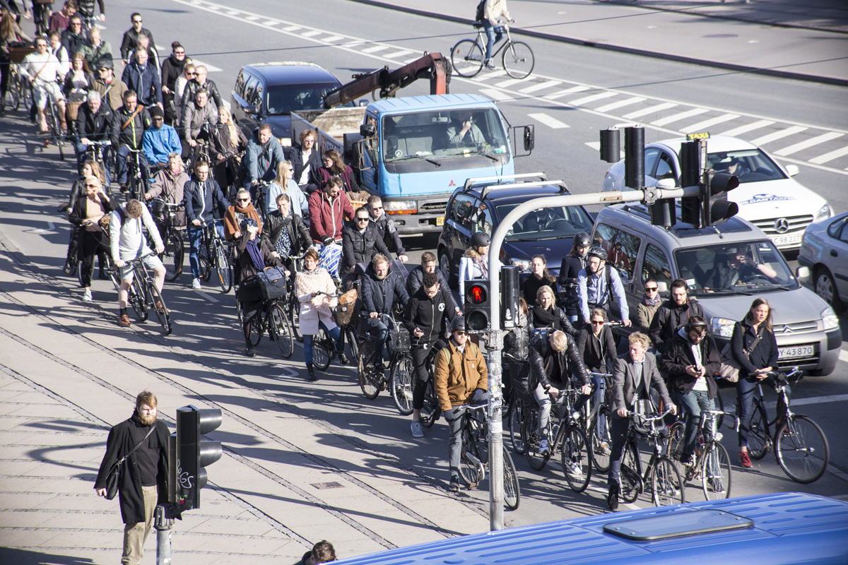 Die velofreundliche Stadt Kopenhagen ist Referenz für die urbane Mobilitätsplanung weltweit.