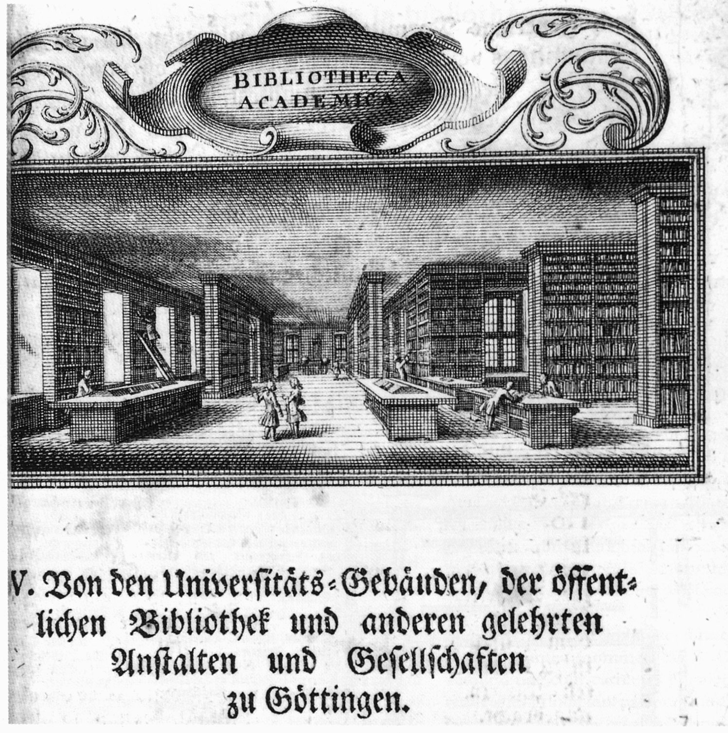 Johann Stephan Pütter, Versuch einer academischen Gelehrten- Geschichte von der Georg-Augustus Universität zu Göttingen , Göttingen, Wwe Vandenhoeck und Ruprecht; Hannover, Helwing, 1765, p. 207