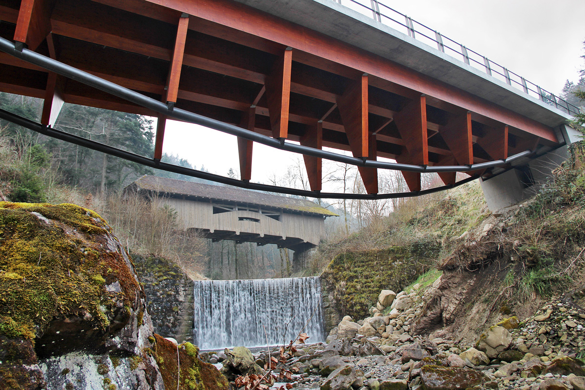 In der engeren Auswahl: Hergiswaldbrücke.