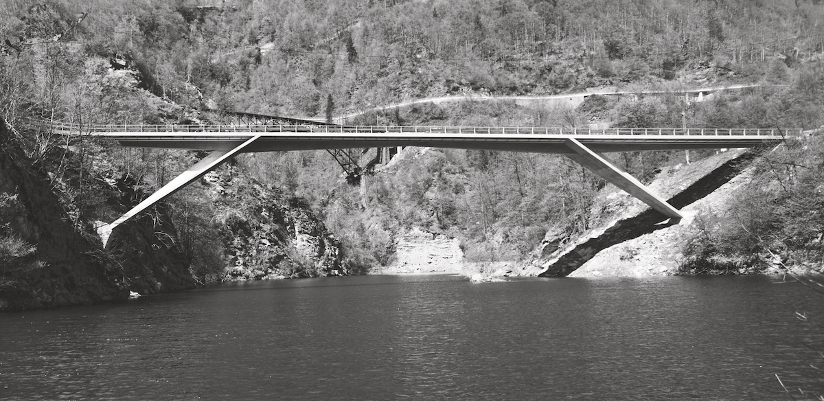 Ponte sulla Melezza, Centovalli, 2007; De Giorgio &amp; Partners Ingegneri consulenti + Insegneri Pedrazzini Guidotti + Basergna Mozzetti