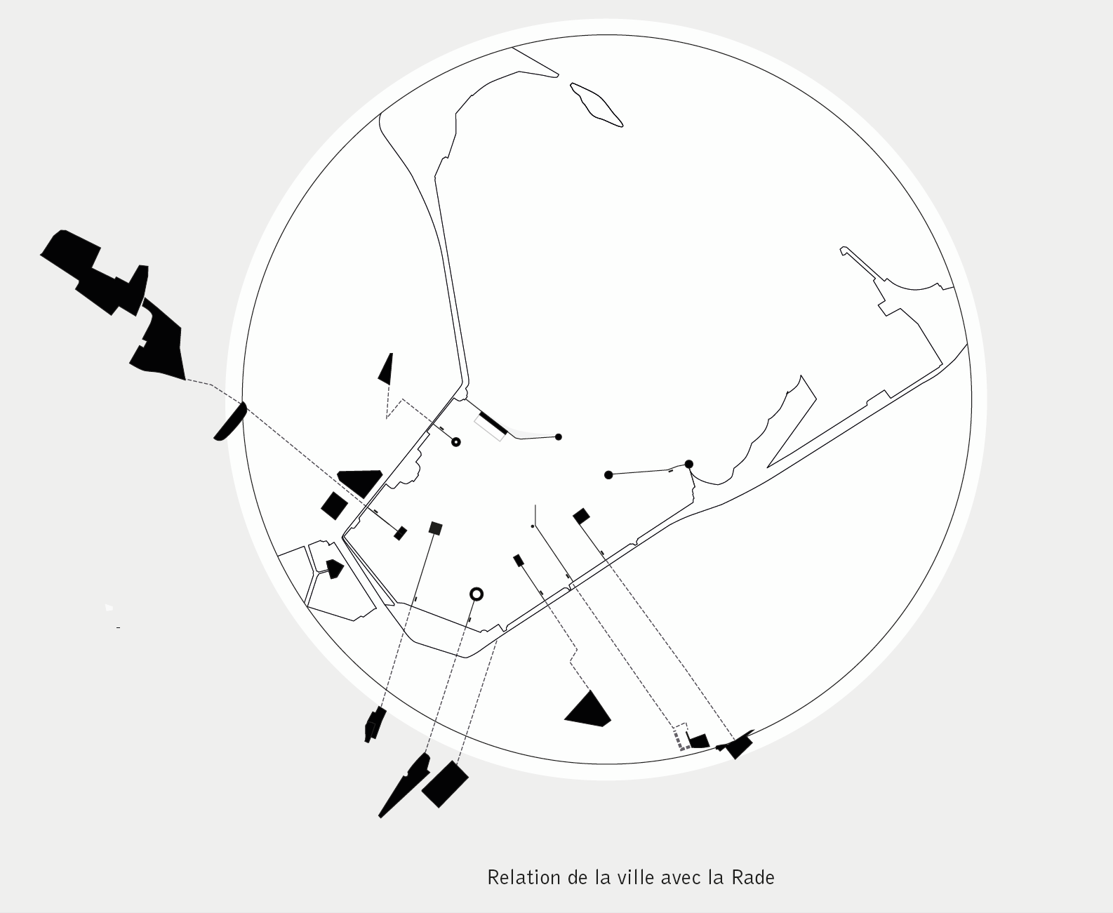 Schéma du projet "Rues lacustres"