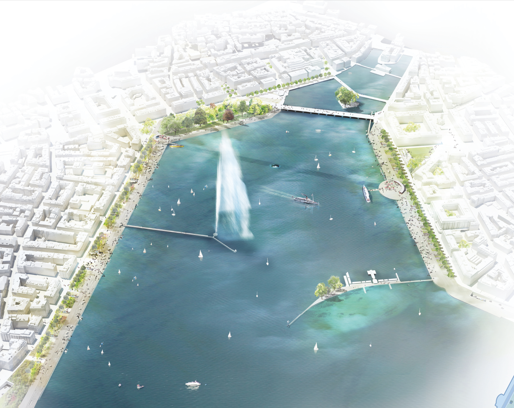 Vue aérienne du projet «UpgRade»