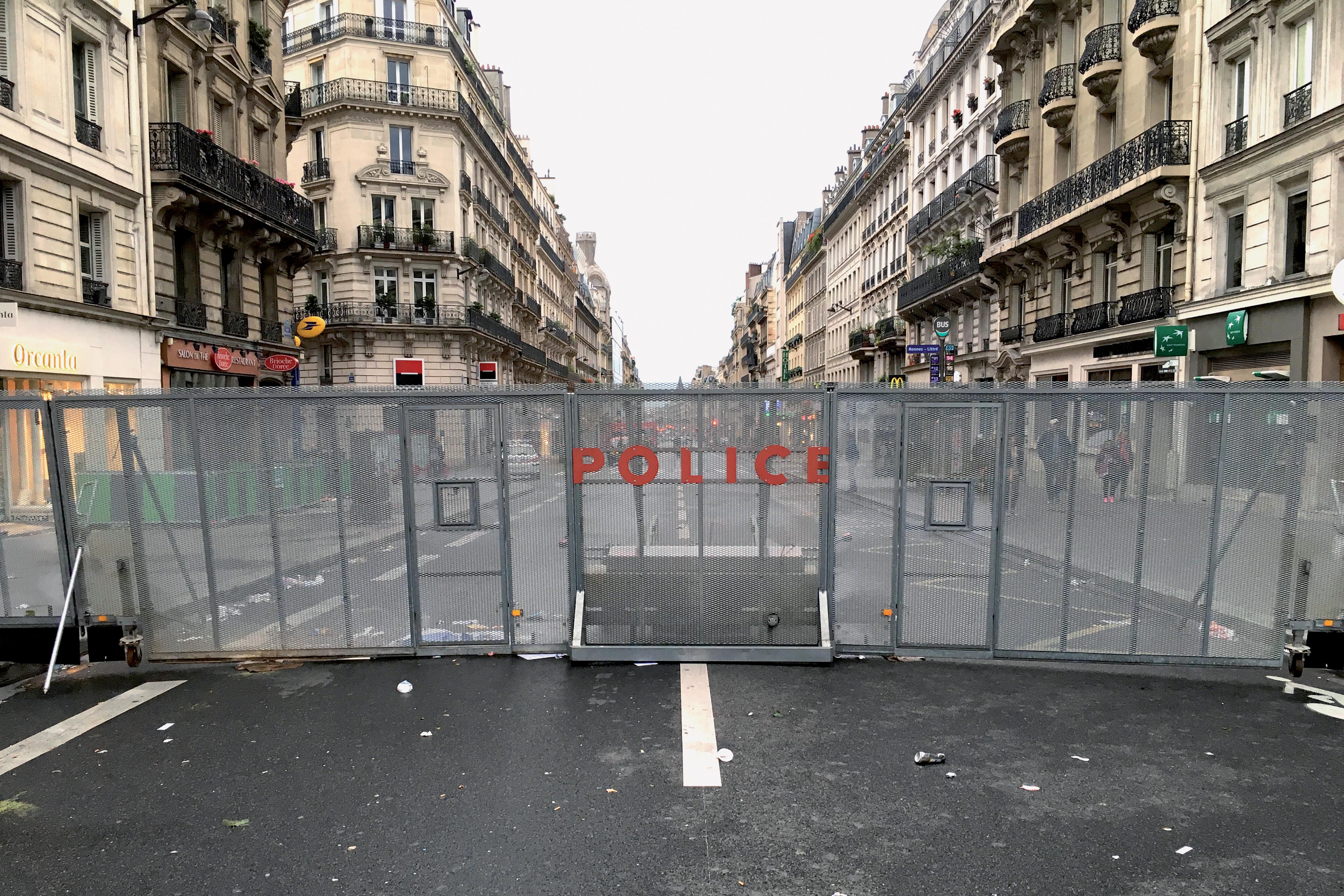 Barrière à Paris