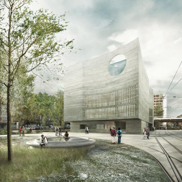 Le projet «Seacliff», projet lauréat pour Ozeanium du Zoo de Bâle
