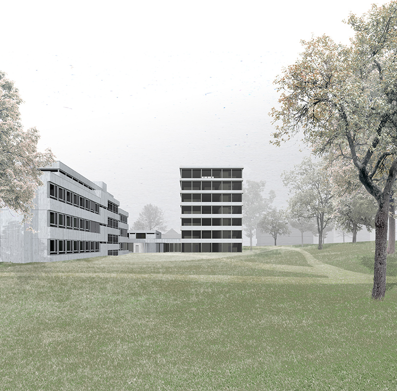 Ansicht vom Park