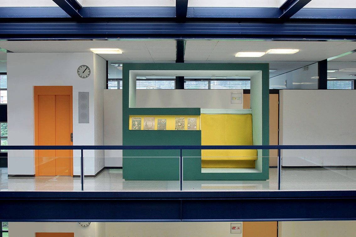Samuele Fusini, Progetto d'interni, Scuola media Biasca