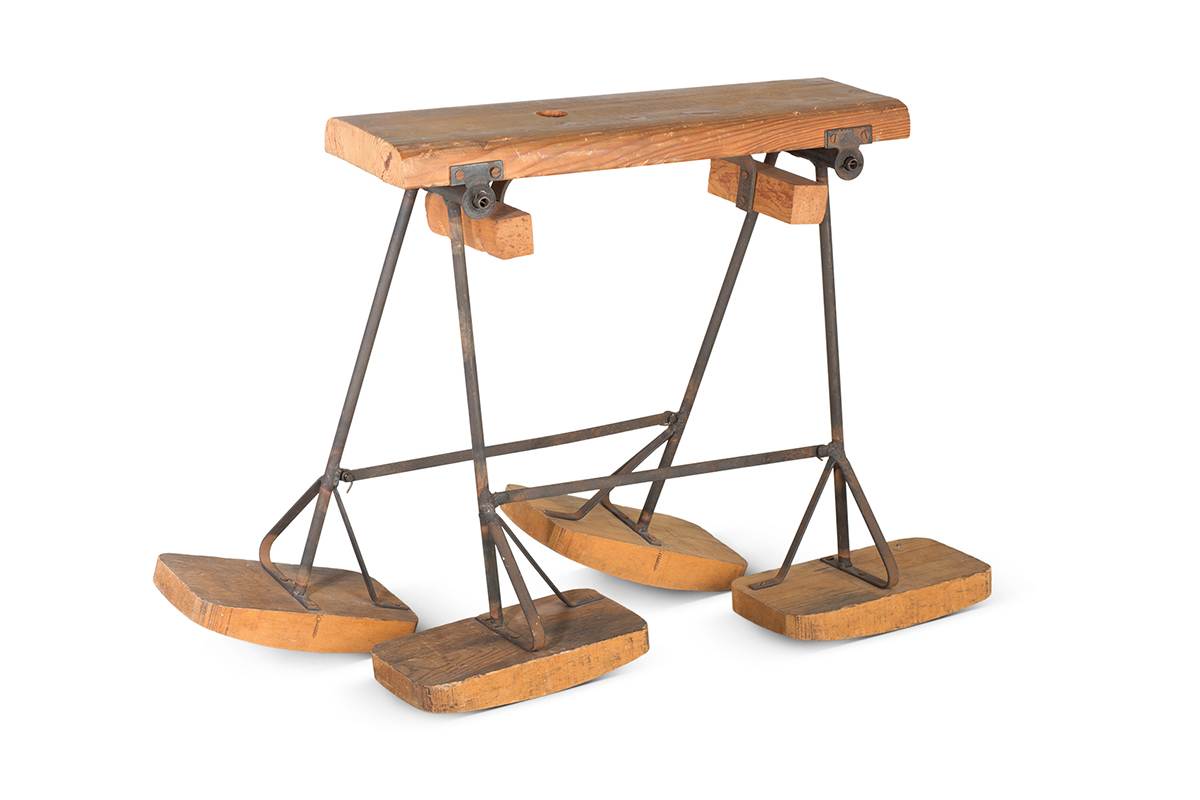 Charles &amp; Ray Eames, Experiment «Walking Horse» (1944/45).
