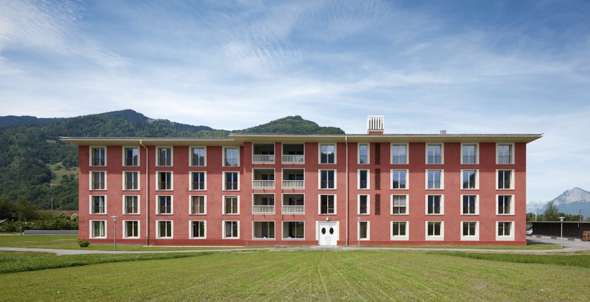 Auszeichnung: Alters- und Pflegeheim Neugut in Landquart von Joos &amp; Mathys Architekten und Schmid Schärer Architekten, Zürich, 2016