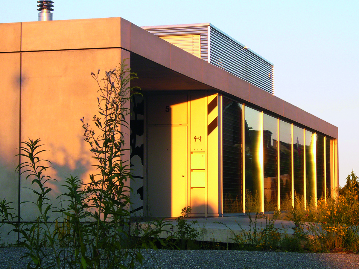 Bauprojekt: Atelierhaus in Ermatingen TG Baujahr: 2007