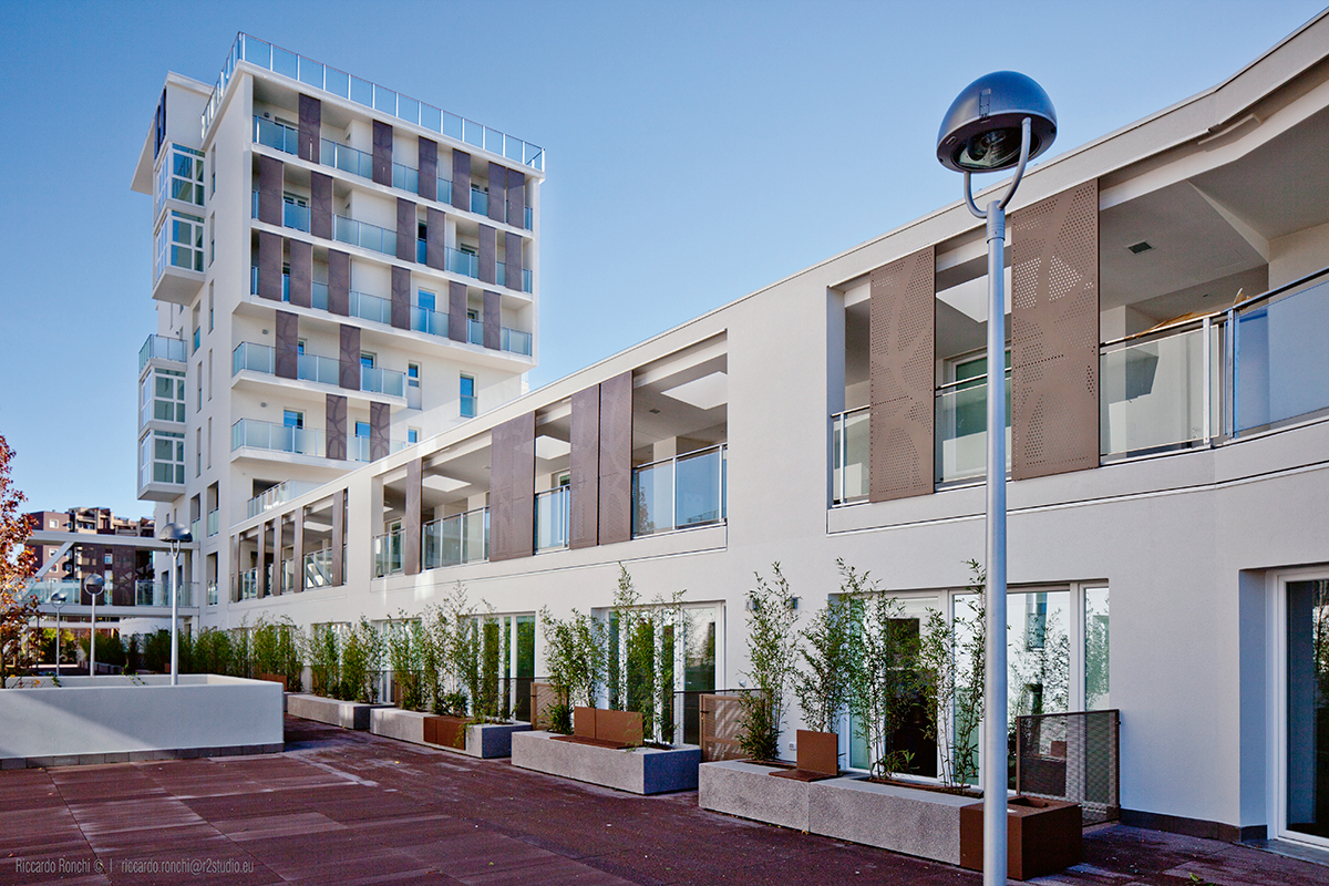 Social housing via Cenni, Milano (I)