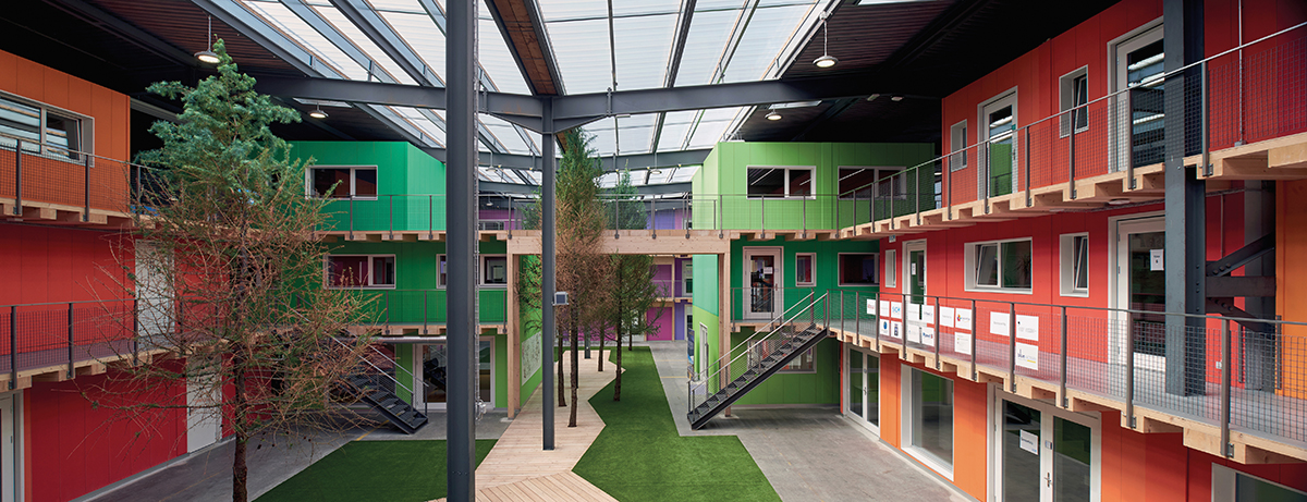 Espaces modulaires: Blue Factory, Fribourg