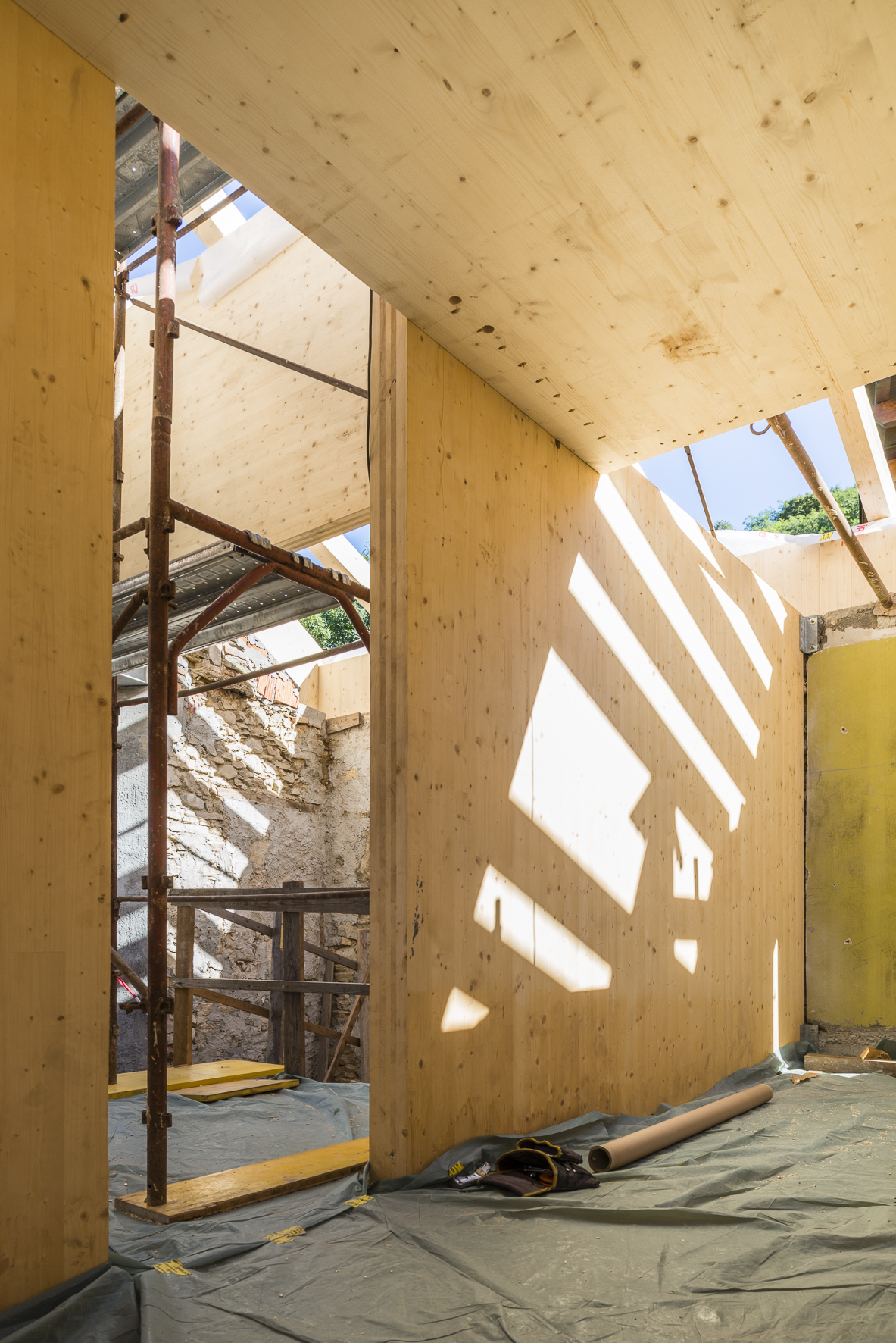 Casa nel borgo, Salorino TI. Architettura: Stefanie Hitz, Salorino con Luca Mostarda, Atelier Nido, Mendrisio