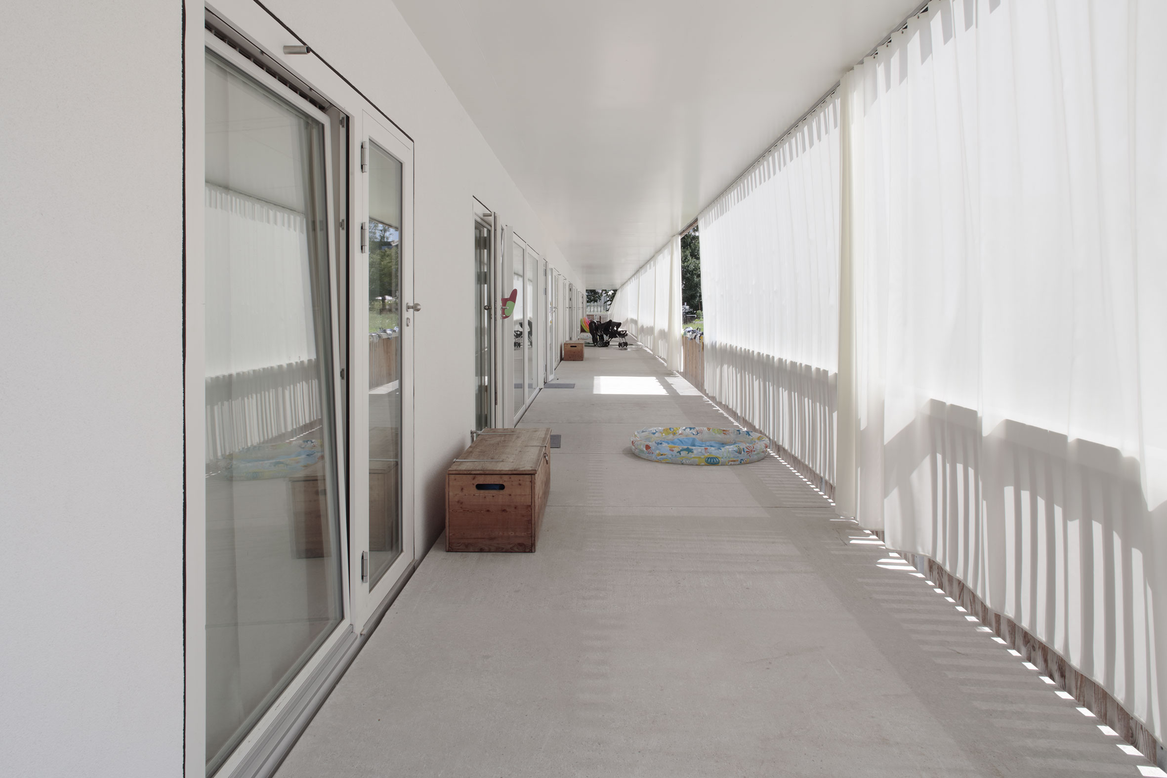 Christian Dupraz Architectes, crèche EVE Monthoux, Meyrin