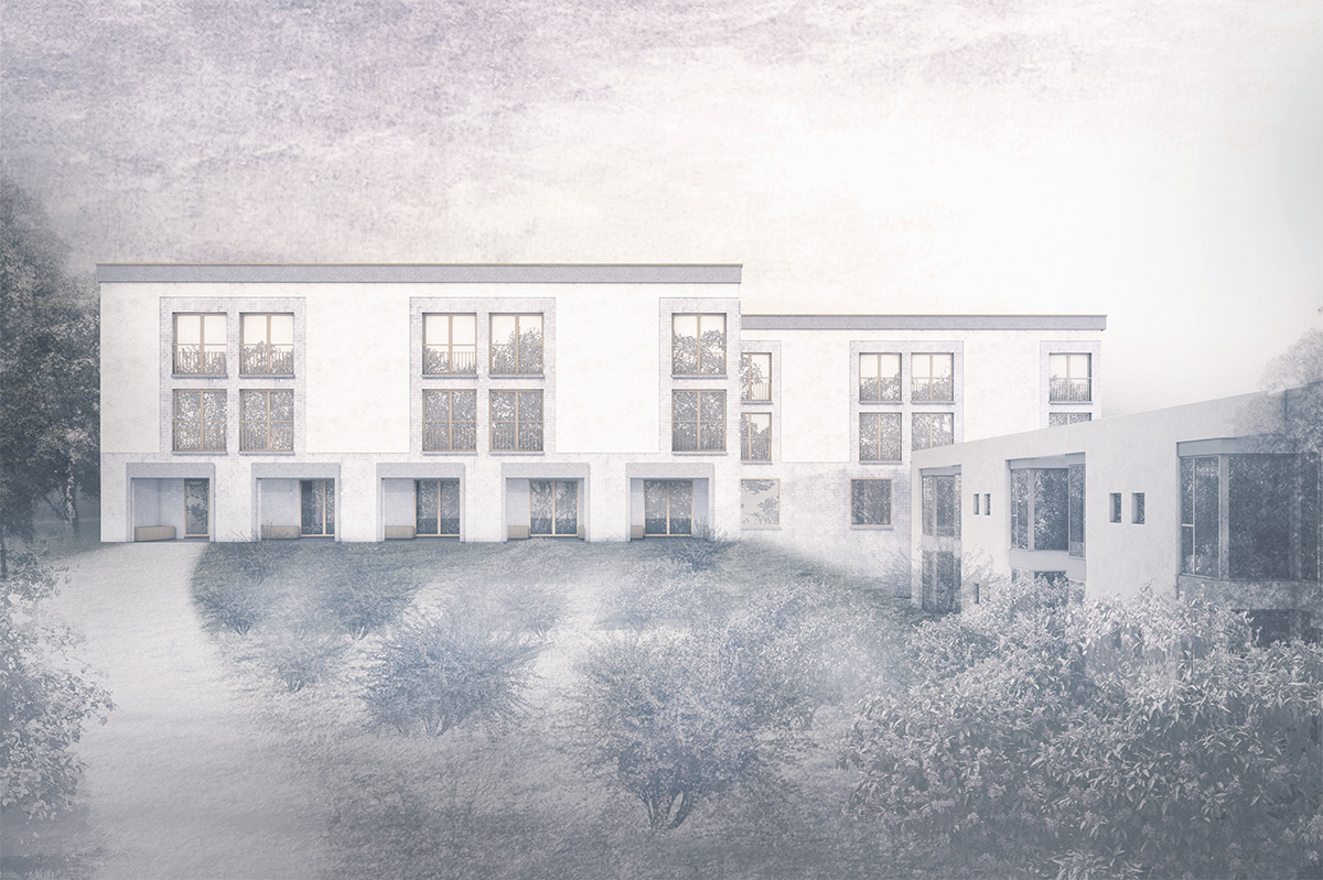 1. Rang: «Edmund» von Fiechter &amp; Salzmann Architekten. Die Architekten nehmen Merkmale der alten Gründervilla auf. So tritt das neue Gebäude in Kommunikation mit dem alten.