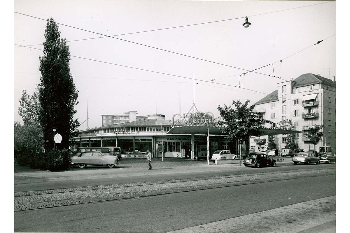 Schlotterbeck-Garage 1959.