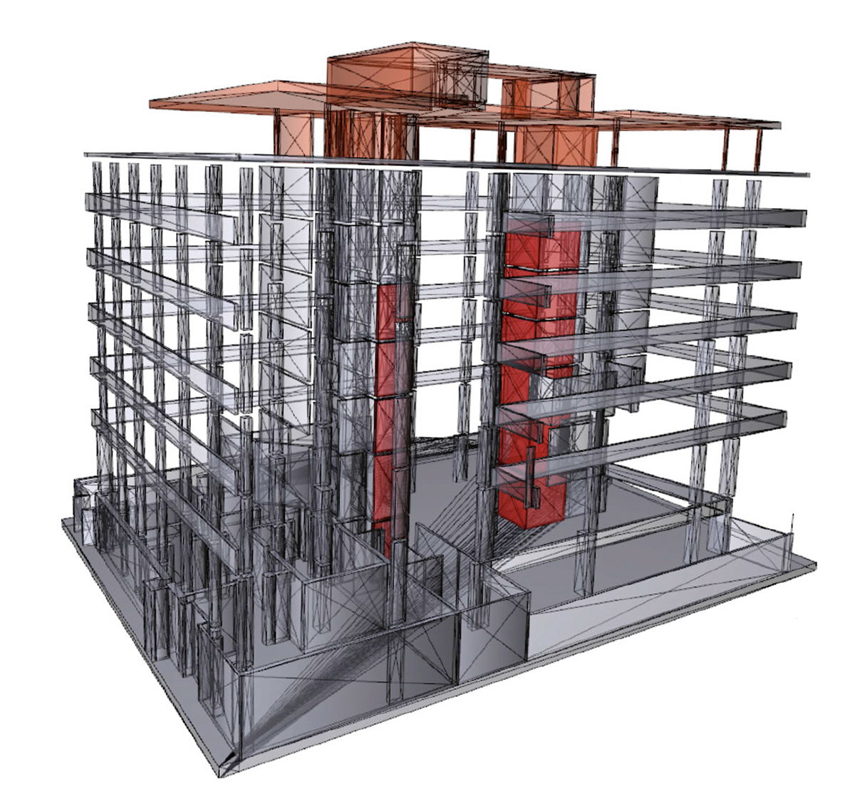 3-D-Rendering zur Erdbebenertüchtigung