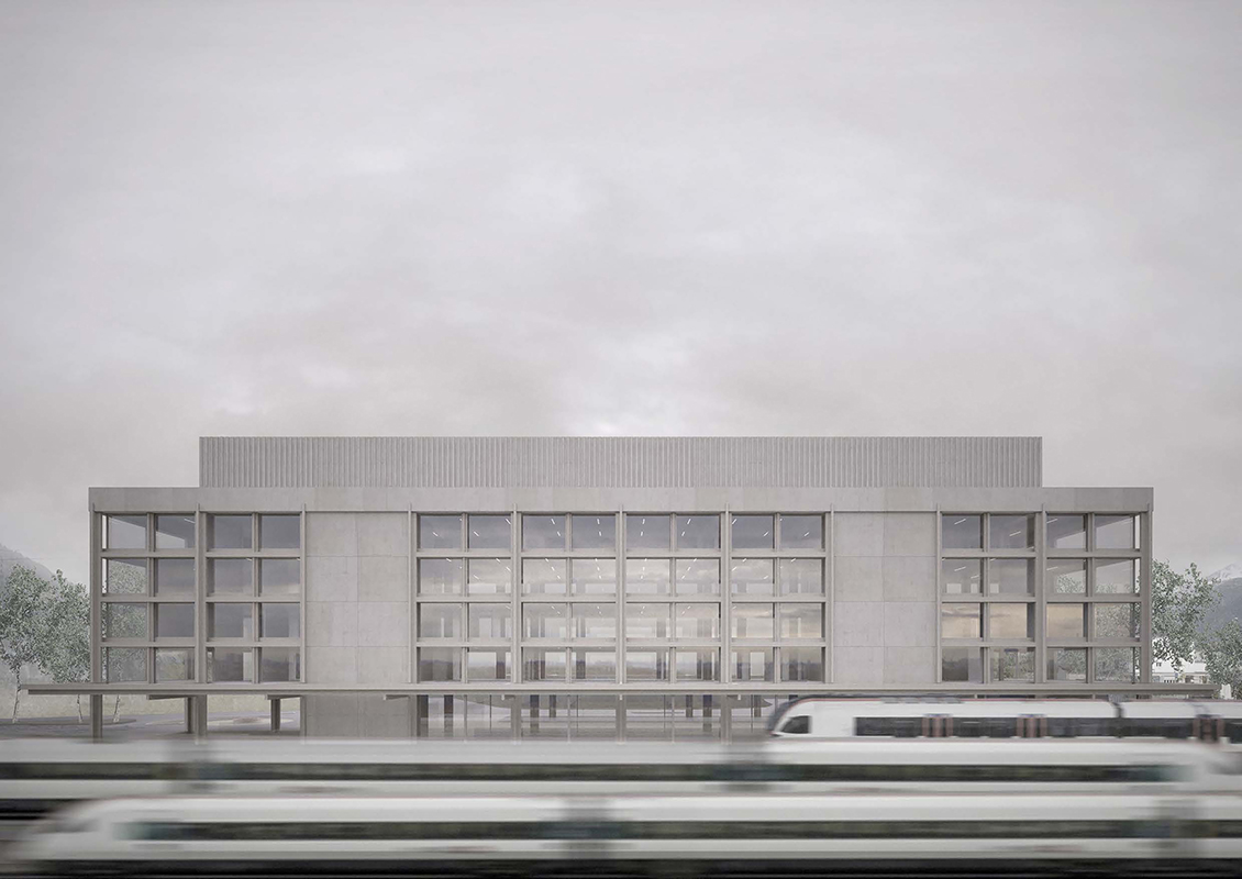 Der Entwurf «Urig» von der ARGE Buchner Bründler Planer / Proplaning weist einen hohen Detaillierungsgrad auf. Aufgrund der durchdachten Planungsleistung der Architekten entschied sich die Urner Kantonalbank dazu, das Gebäude selbst zu nutzen.