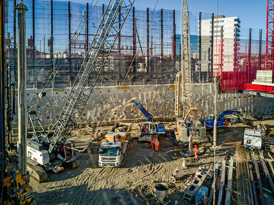 Bei Gründungsarbeiten überlappt sich die Verantwortung von Geologen und Ingenieuren − eine klare Aufgabenteilung schützt vor bösen Überraschungen.