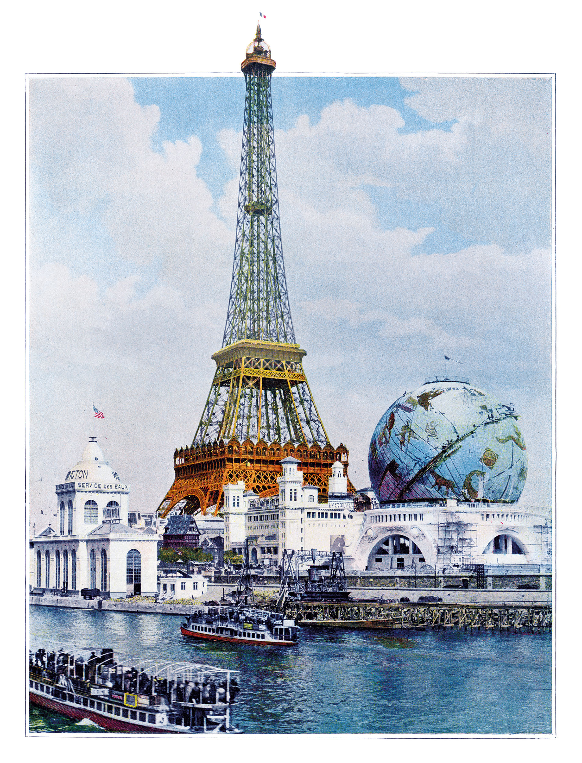 9. Globe céleste (ou Cosmorama), 1897-1900, Le Figaro illustré n°128, novembre 1900
