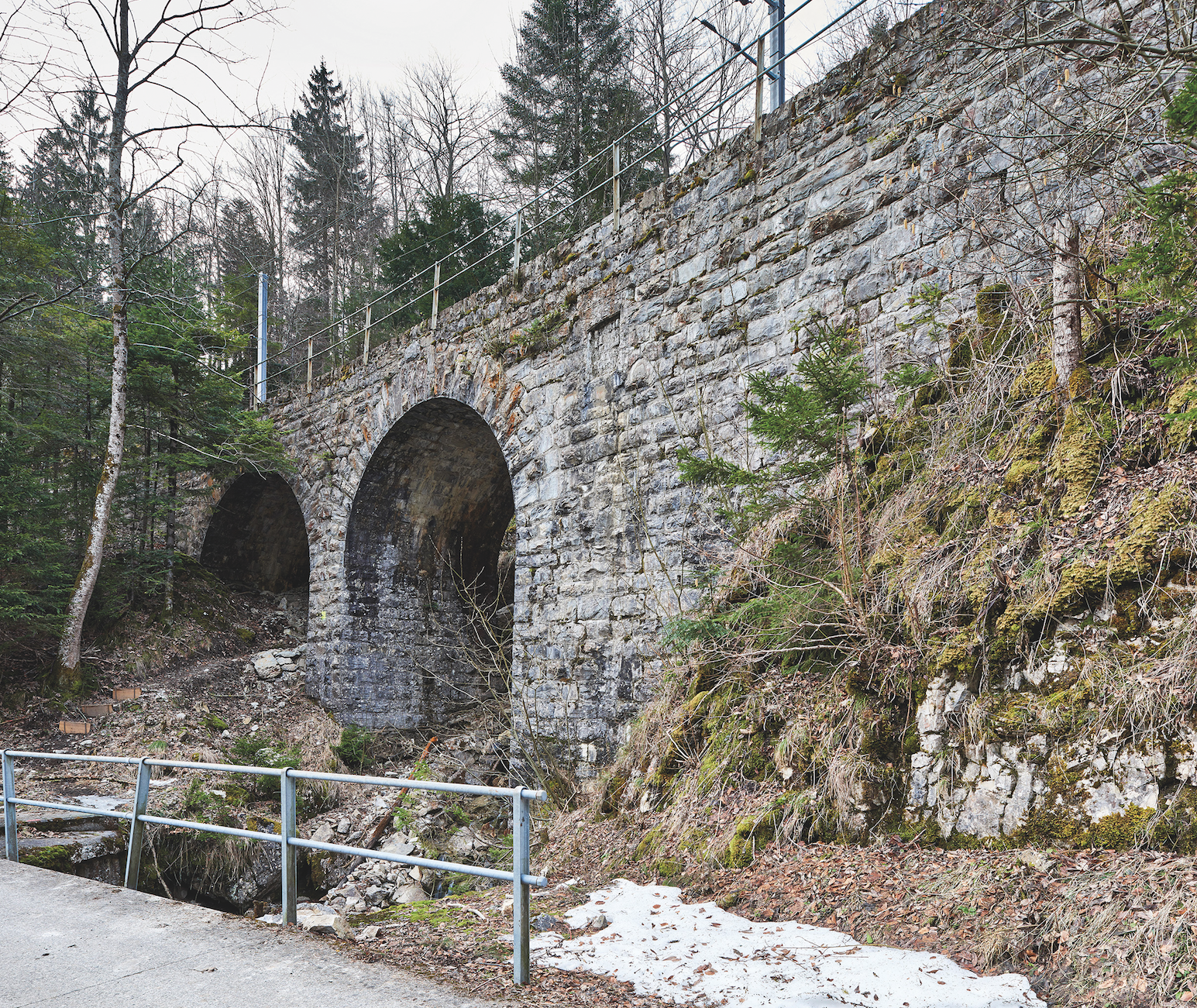 Pont de la Sauta : ouvrage existant