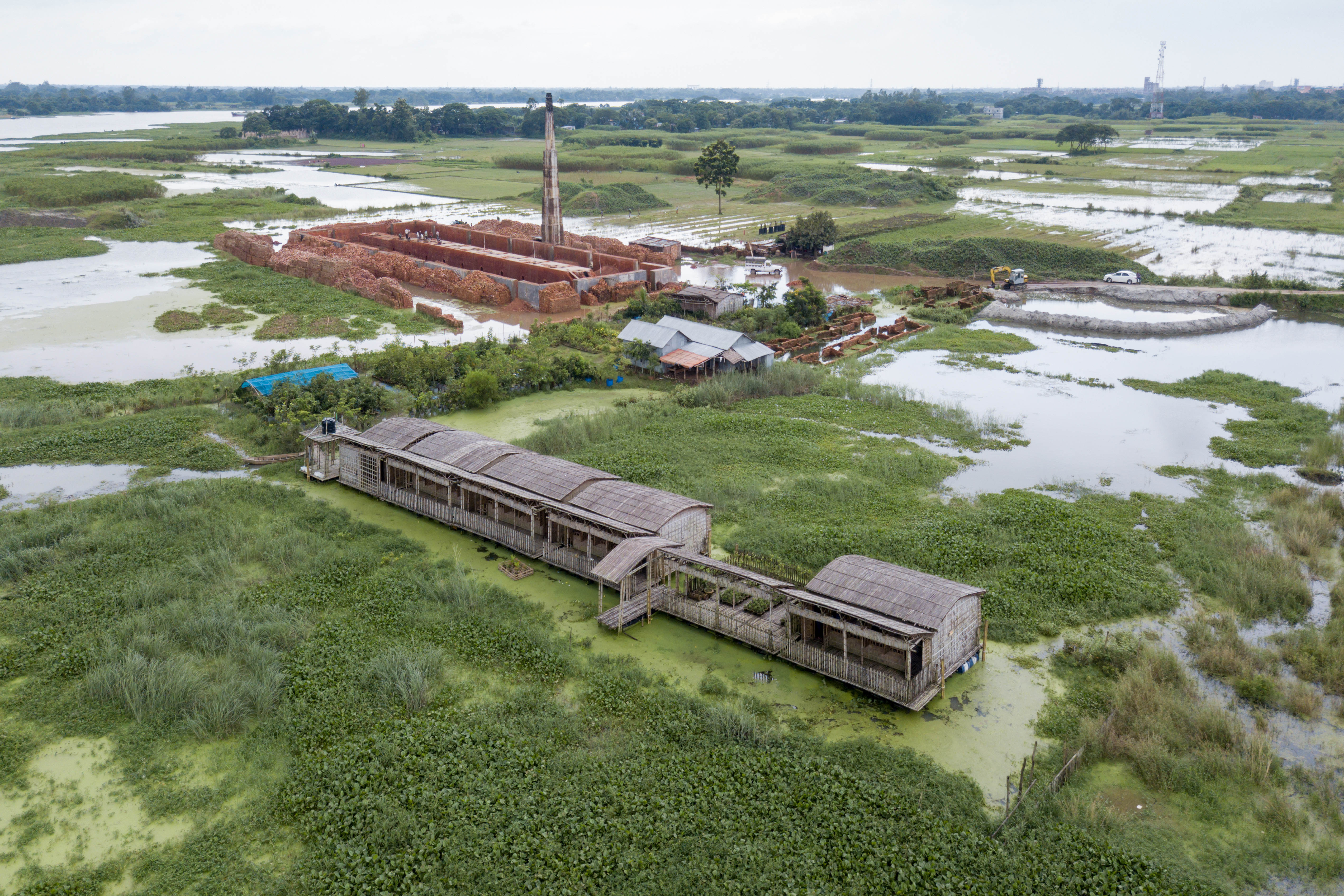 Arcadia School, Alipur, Keraniganj (Architecte : Saif Ul Haque Sthapati)