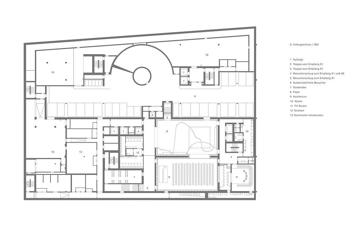 Grundriss 2. UG