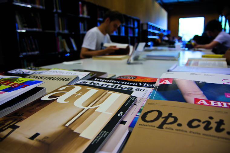 La Biblioteca dell’Accademia di architettura di Mendrisio.