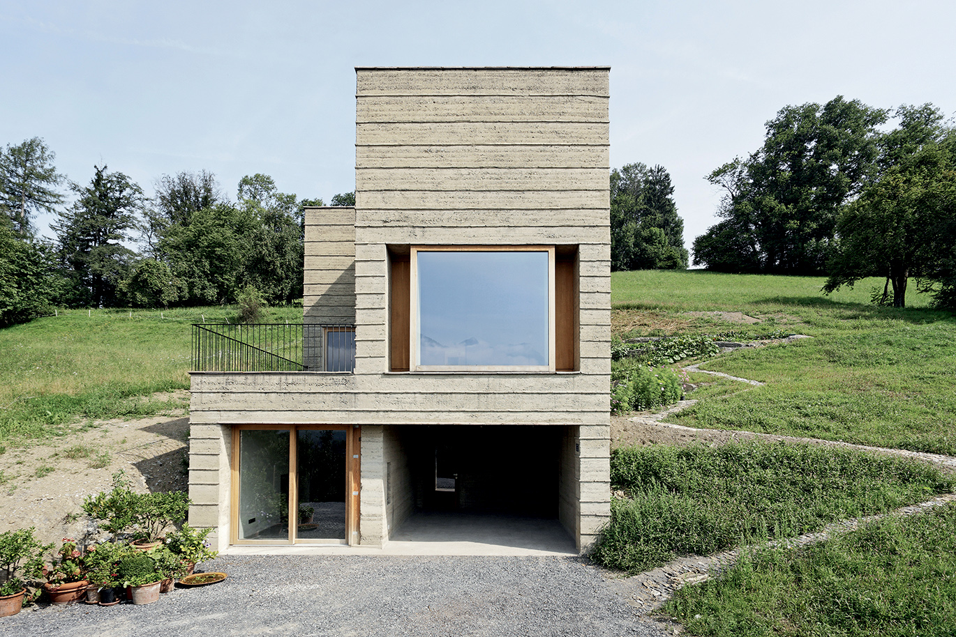Boltshauser Architekten, Casa Rauch a Schliens, Austria.