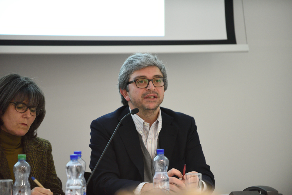 Tavola rotonda. Cooperative abitative: principi, caratteristiche e funzionamento (Bellinzona). Francesco Perrella, direttore dell’Office cantonale du logement et de la planification foncière del Canton Ginevra