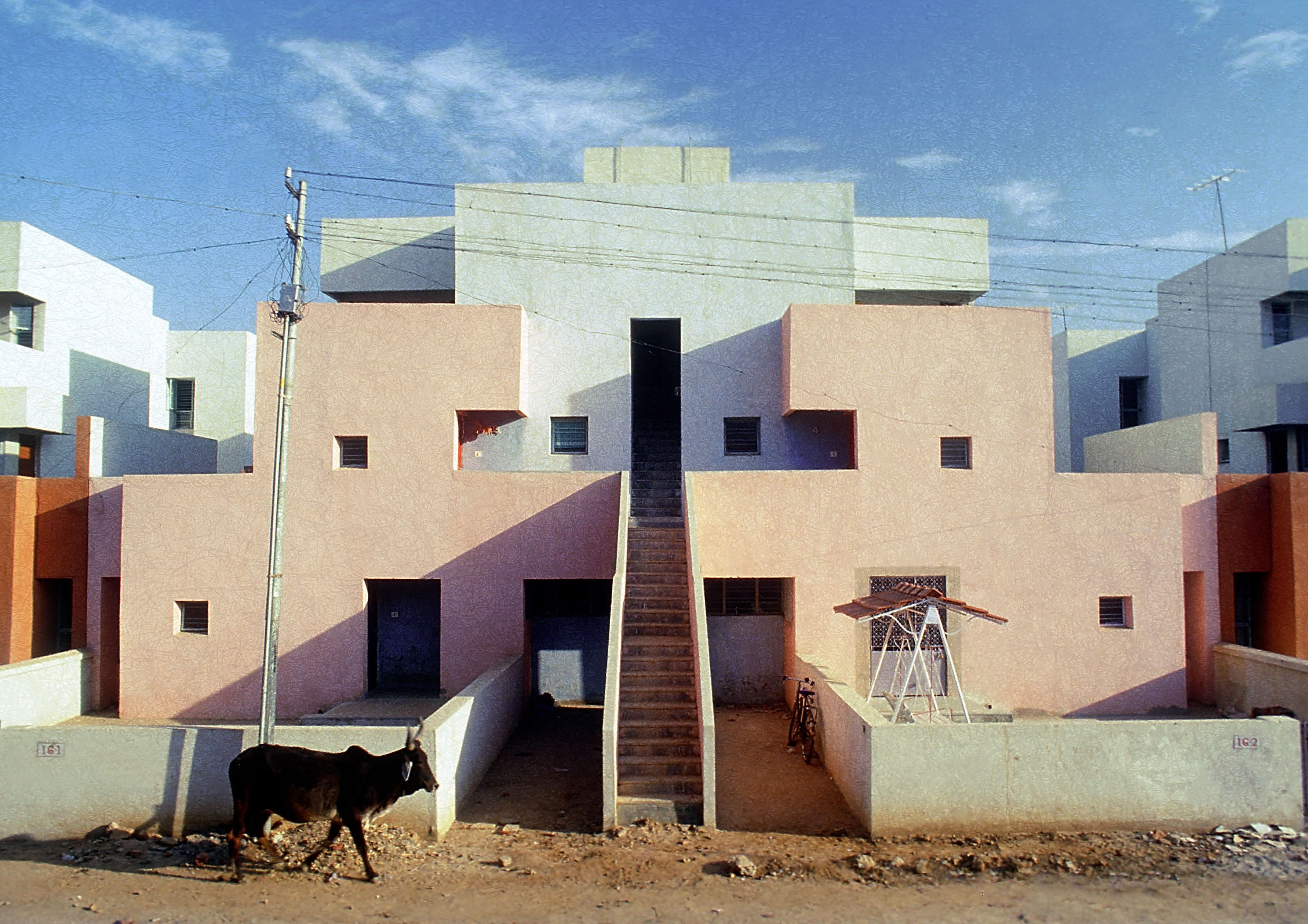 Life Insurance Corporation Housing, 1973, Ahmedabad, India