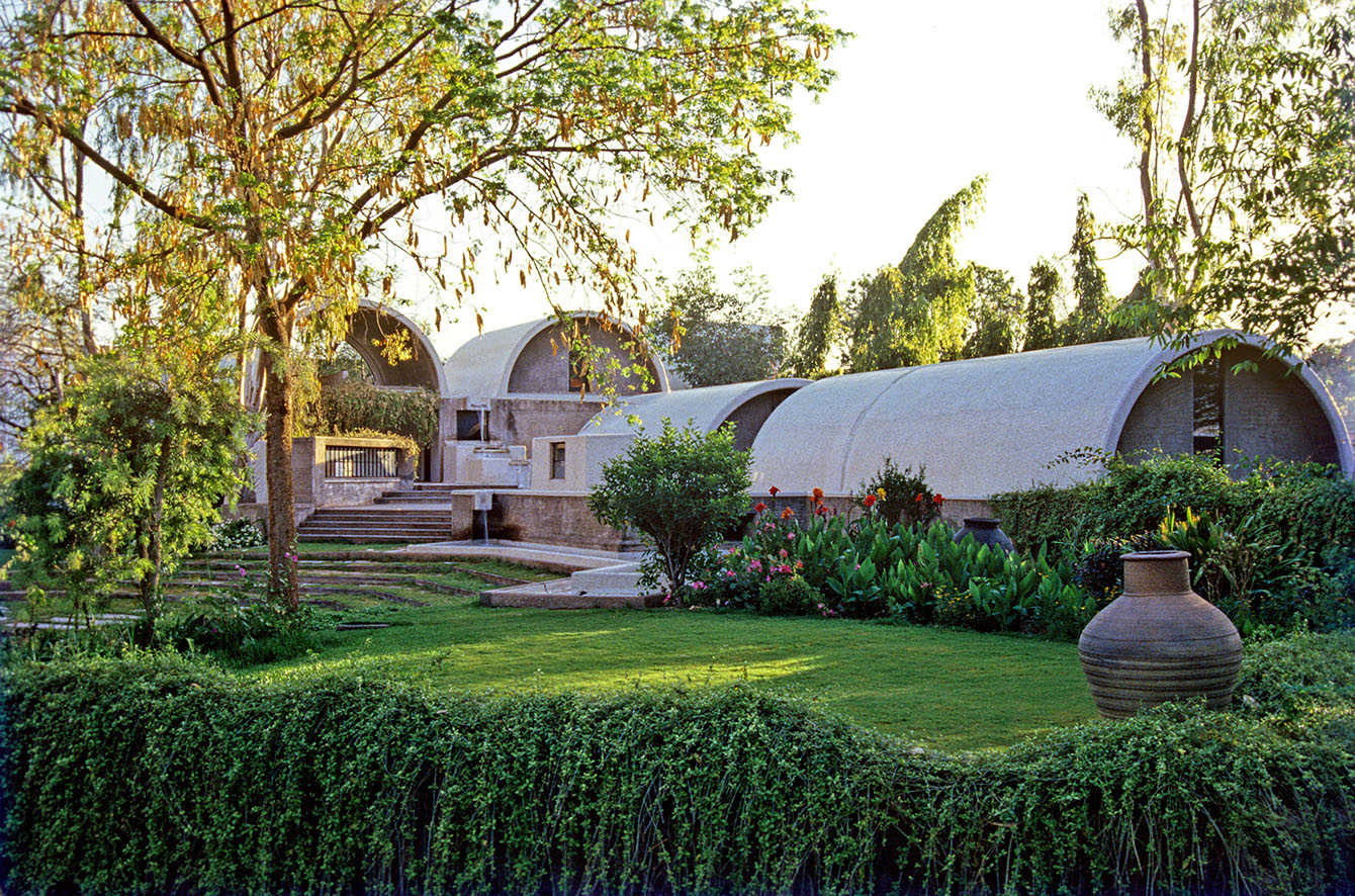 Sangath Architect's Studio, 1980, Ahmedabad, India