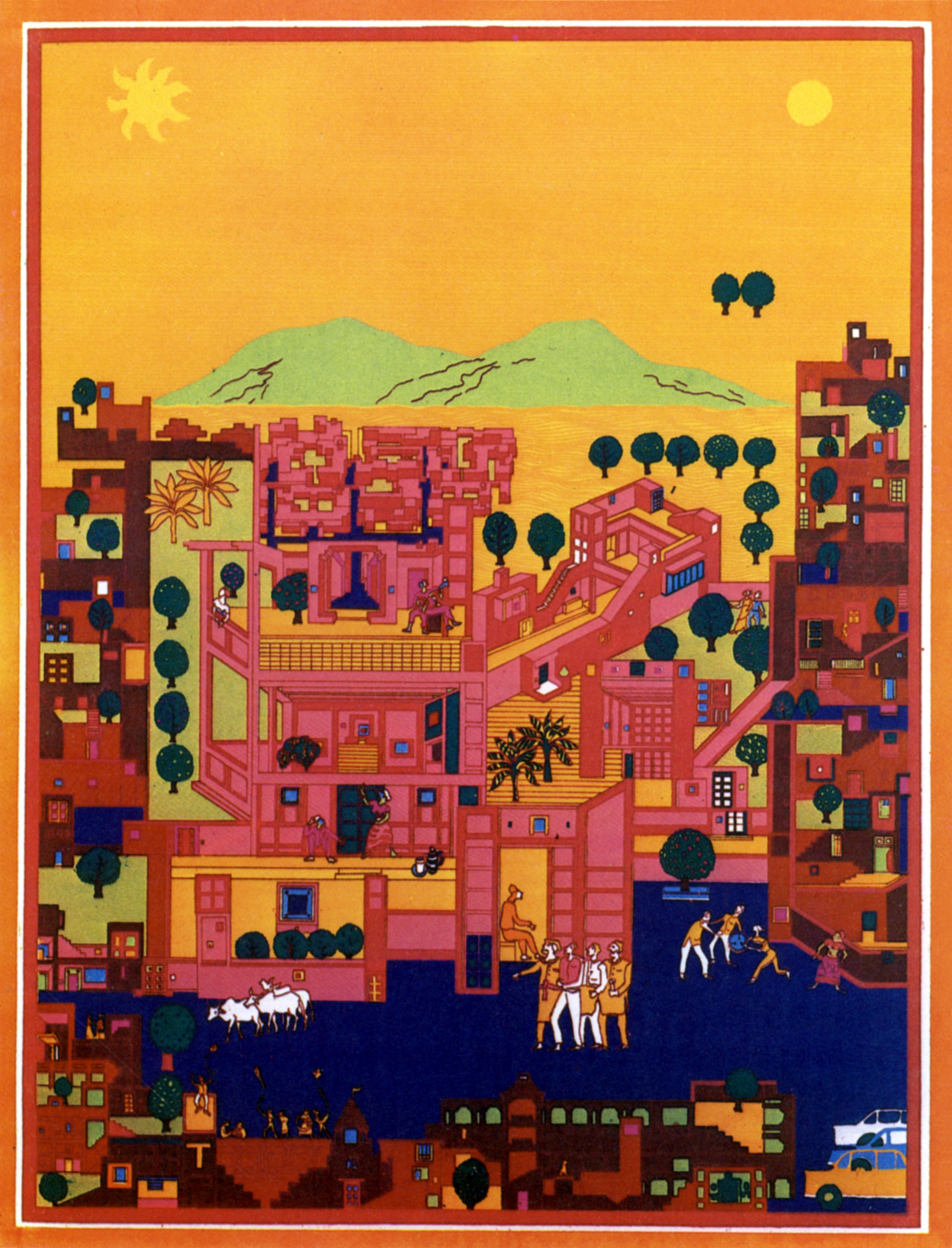 Vidhyadhar Nagar Masterplan and Urban Design, 1984, Jaipur, India
