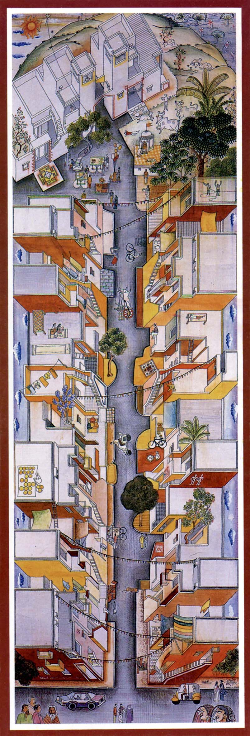Aranya Low Cost Housing, 1989, Indore, India