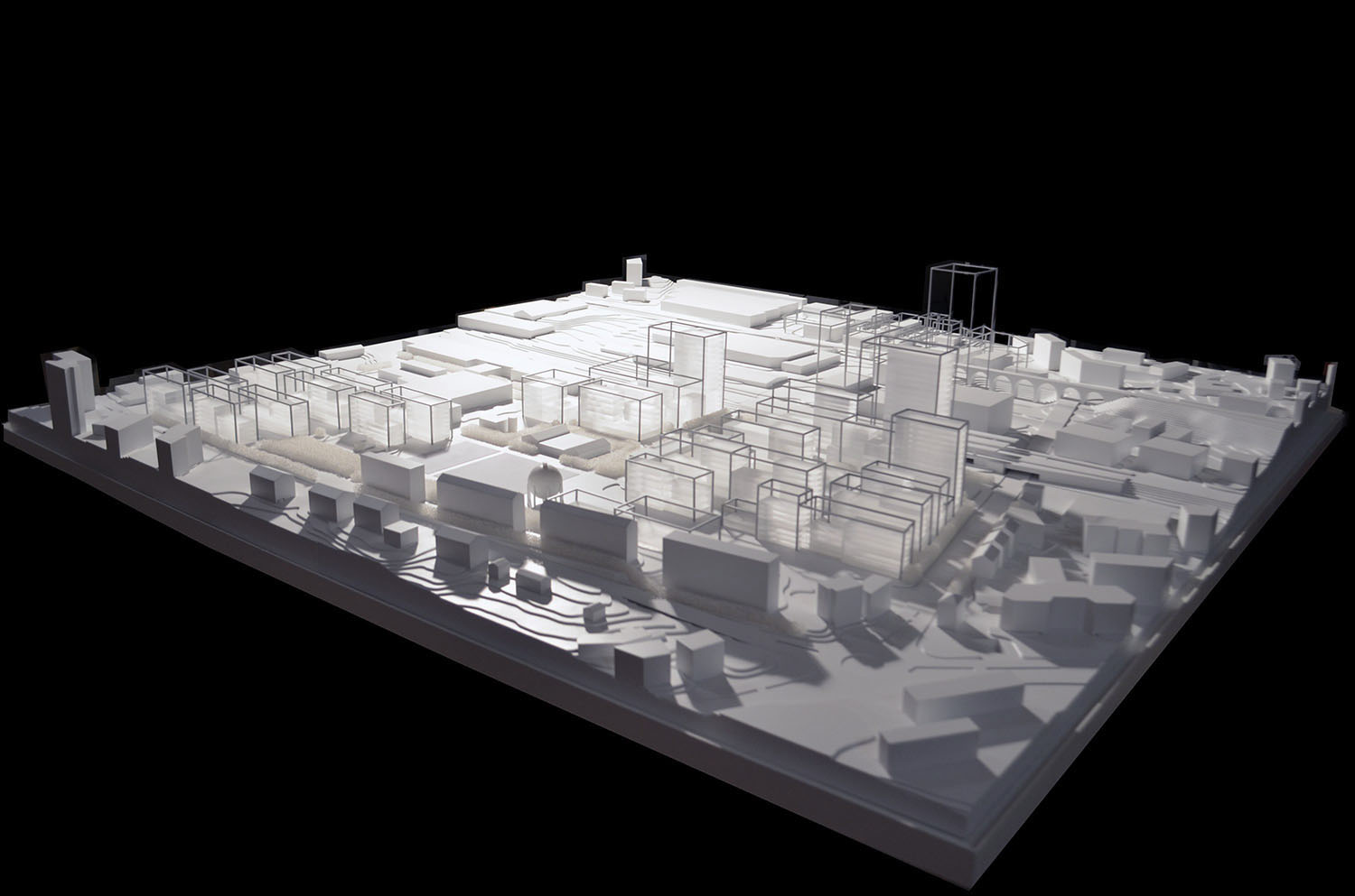 Photo de la maquette de Malley