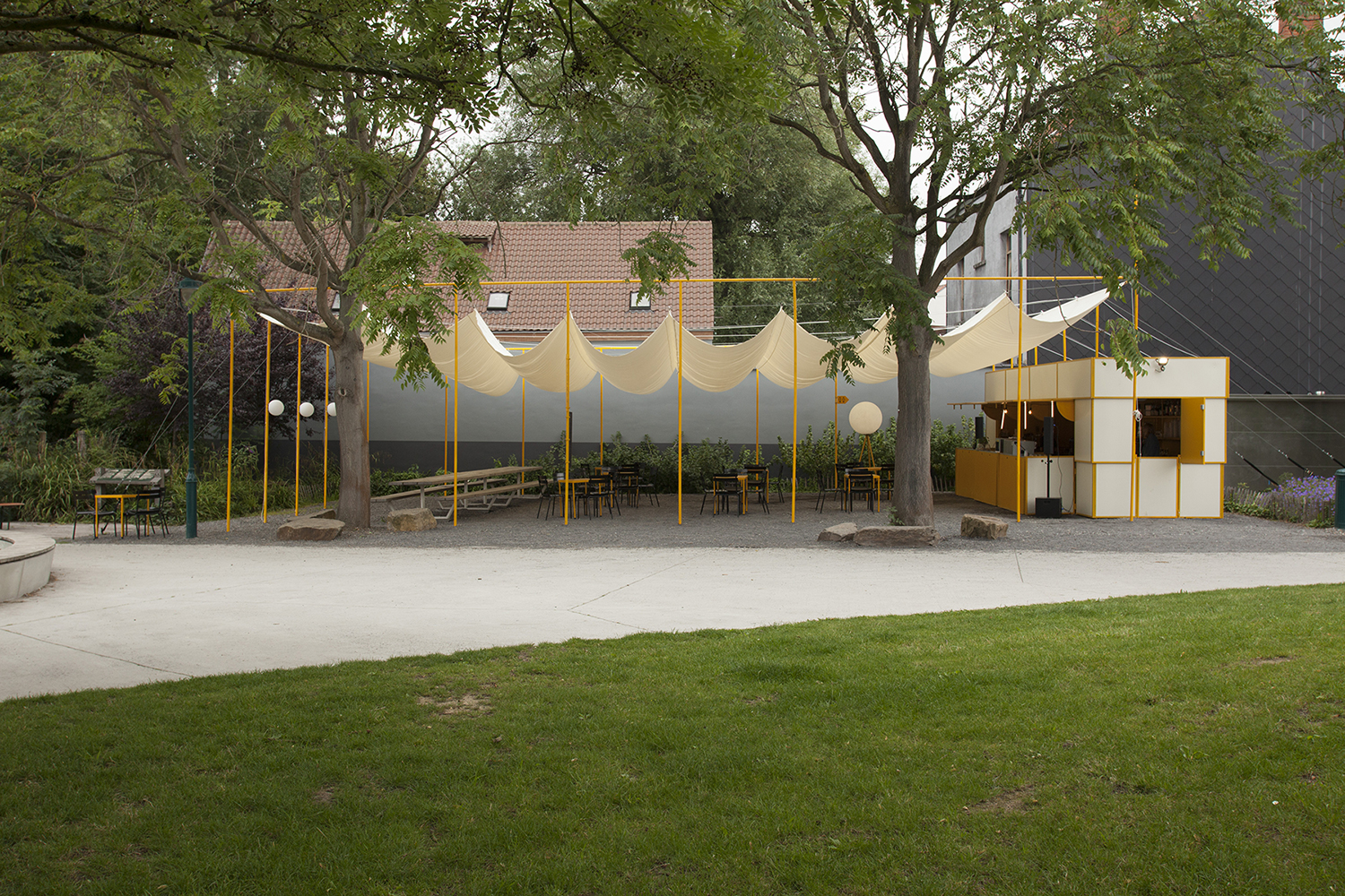 PIOVENEFABI, Garden Pavilions, Bruxelles.