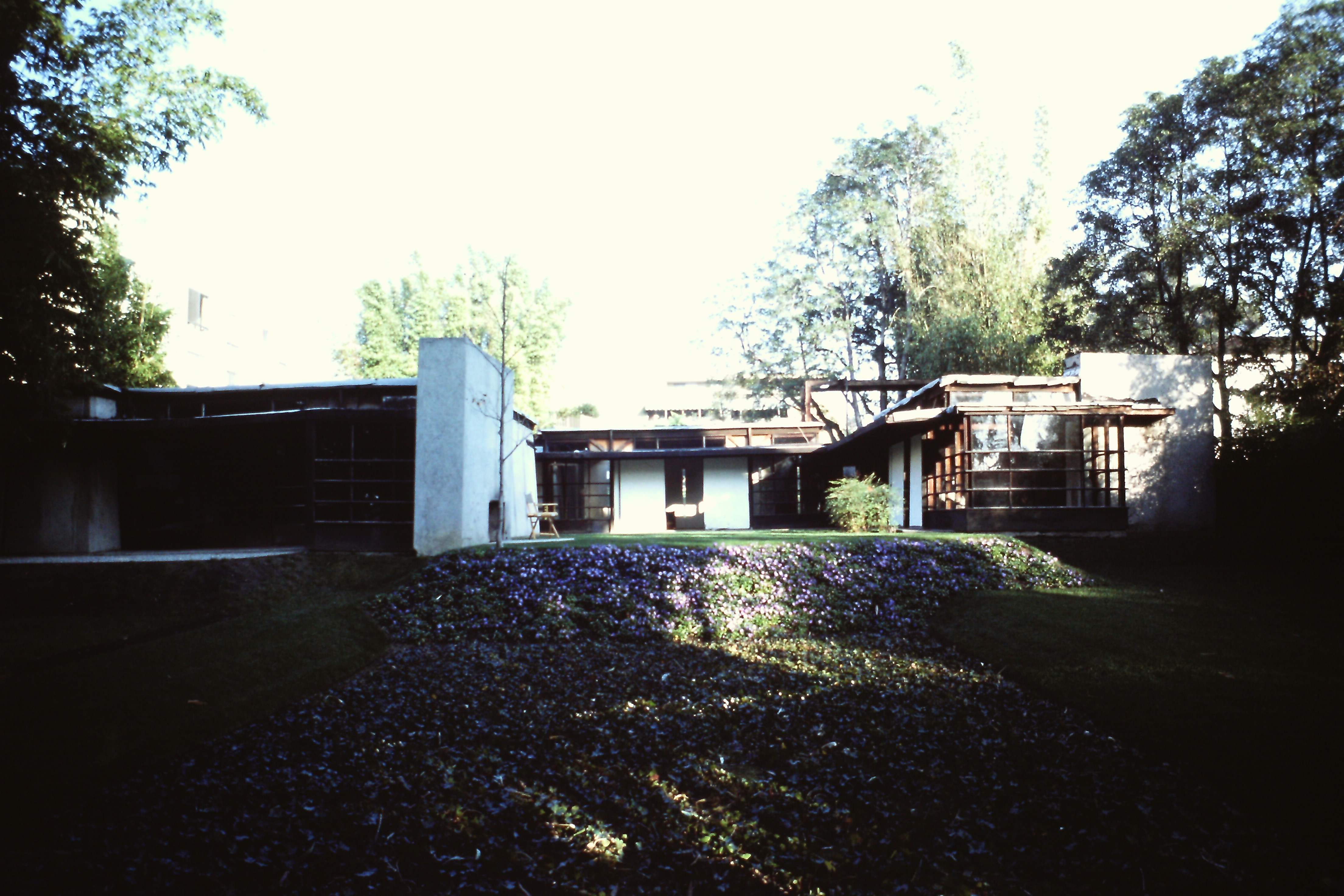 Schindler Chace House, Los Angeles, Rudolf Schindler, 1921 Diapositive André Corboz