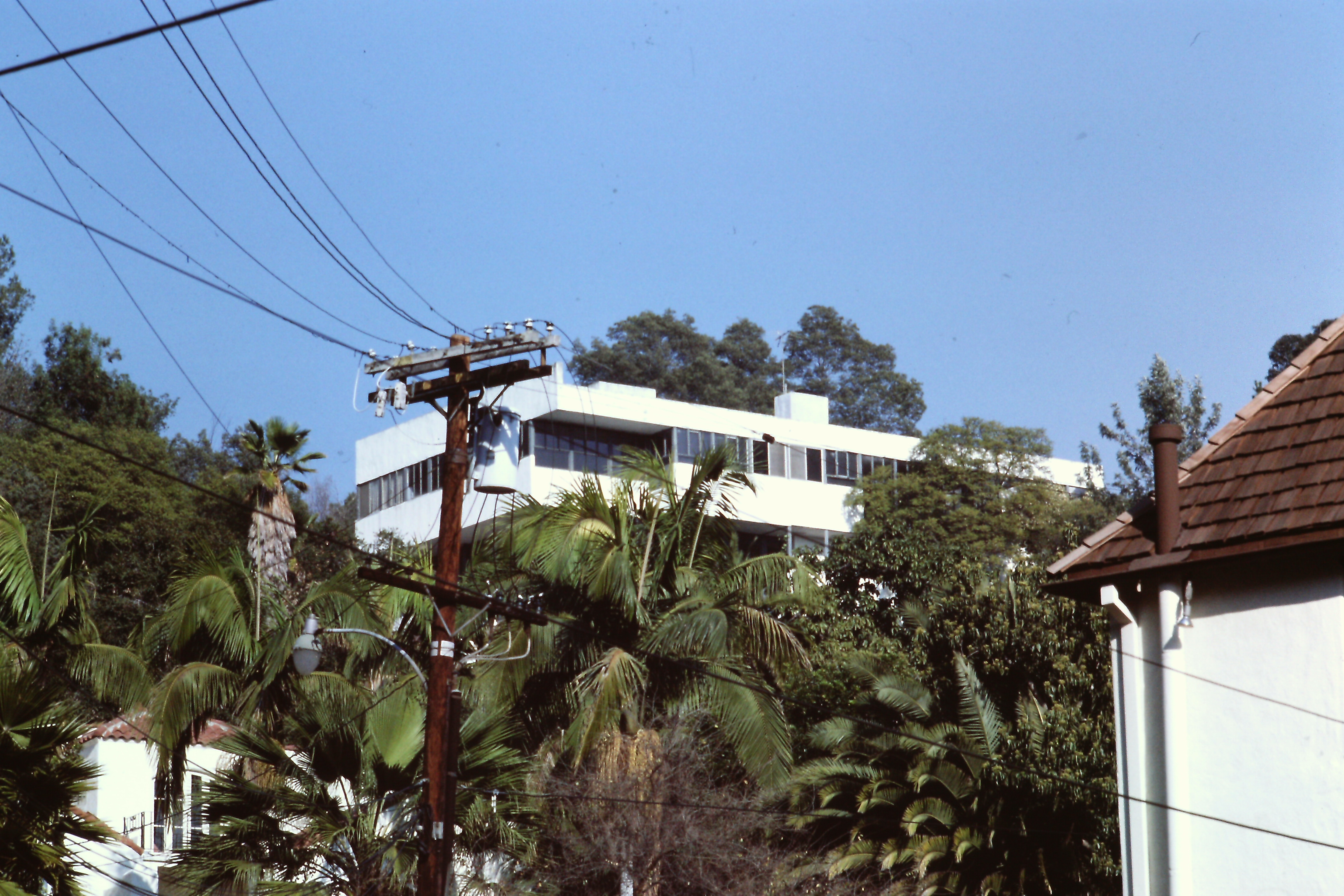 Lovell Health House – Ext., Los Angeles, Richard Neutra, 1927-1929 Diapositive André Corboz