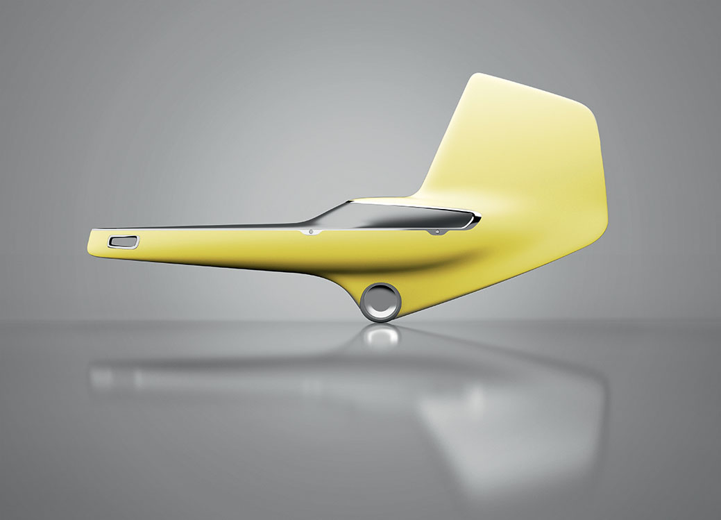 The Vessel, ibrido tra aeroplano, automobile e imbarcazione, prodotto all’interno della ricerca Perspectives in Precision &amp; Poetry per la BMW, 2015