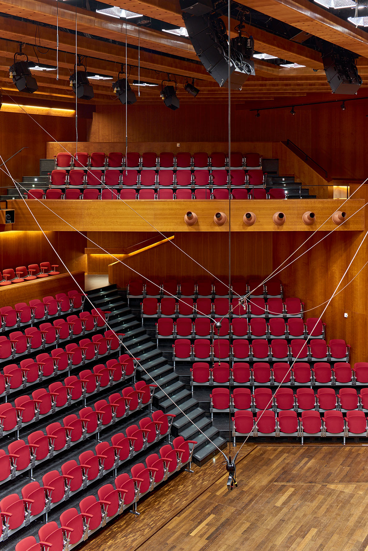 L’interno dell’auditorium.