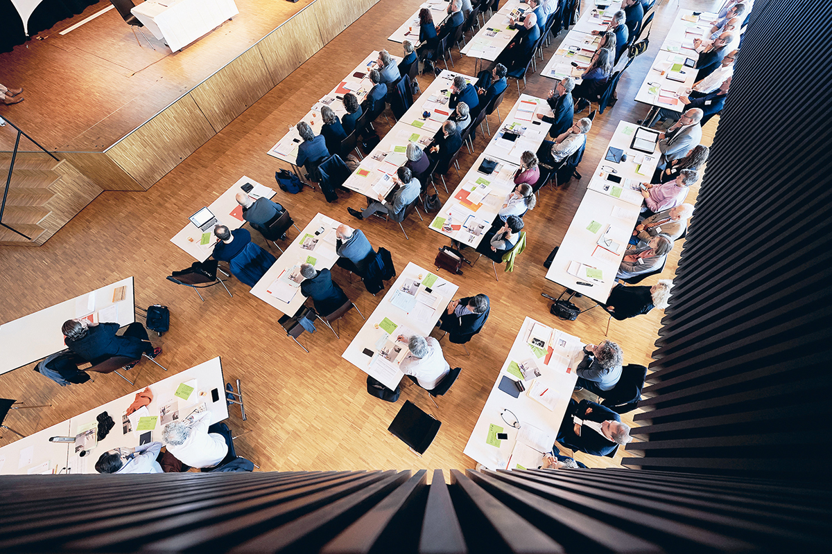 Legten die strategischen Themen für 2017/18 fest: SIA-Delegierte im April 2017 in Winterthur.