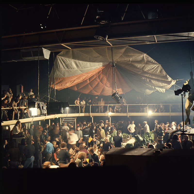 Club «Space Electronic», Florenz, 1971. Gestaltung: Gruppo 9999.