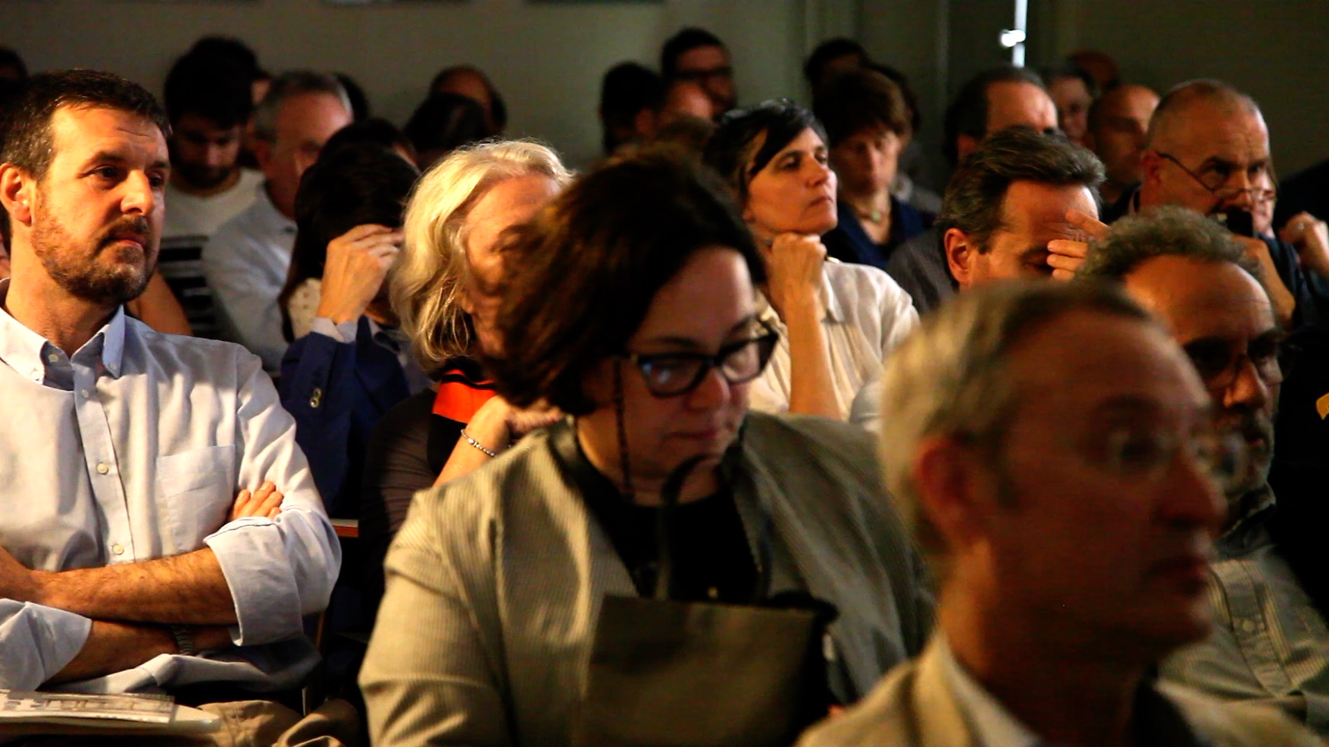 Presentazione Archi 1/2018 presso la sede della Fondazione Ordine degli Architetti P.P.C della Provincia di Milano. Pubblico in sala