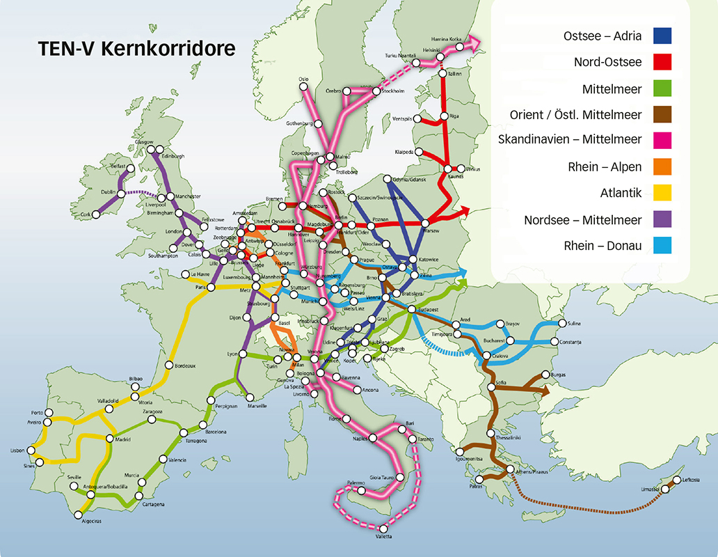 Der Skandinavien-Mittelmeer-Korridor (SCAN-MED) ist der längste der neun Kernnetzkorridore des Trans­europäischen Verkehrsnetzes (TEN-V).