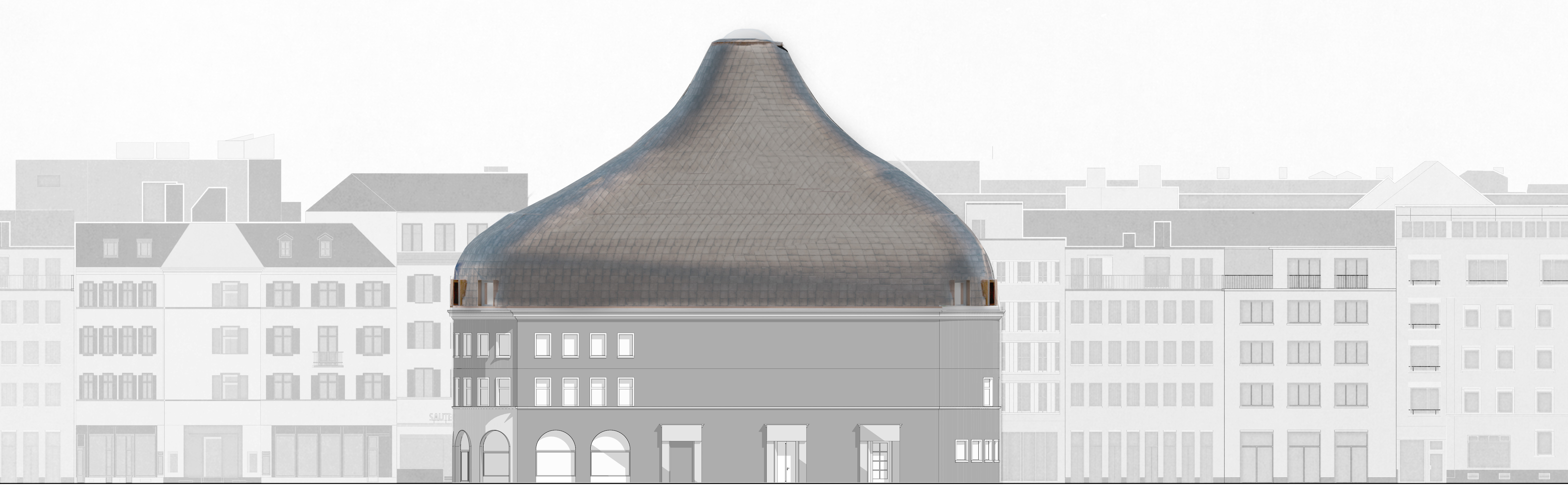 Südost-Fassade