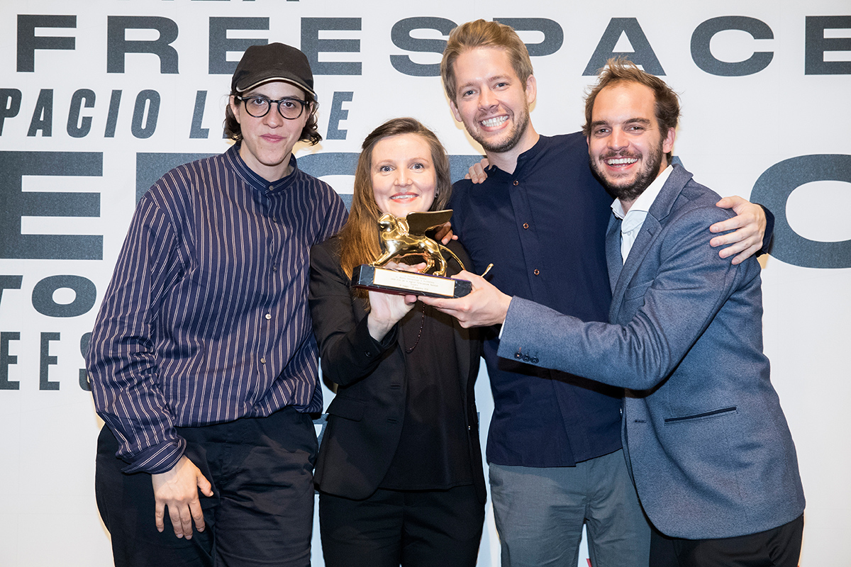 V.l.n.r.: Li Tavor, Ani Vihervaara, Matthew van der Ploeg und Alessandro Bosshard.