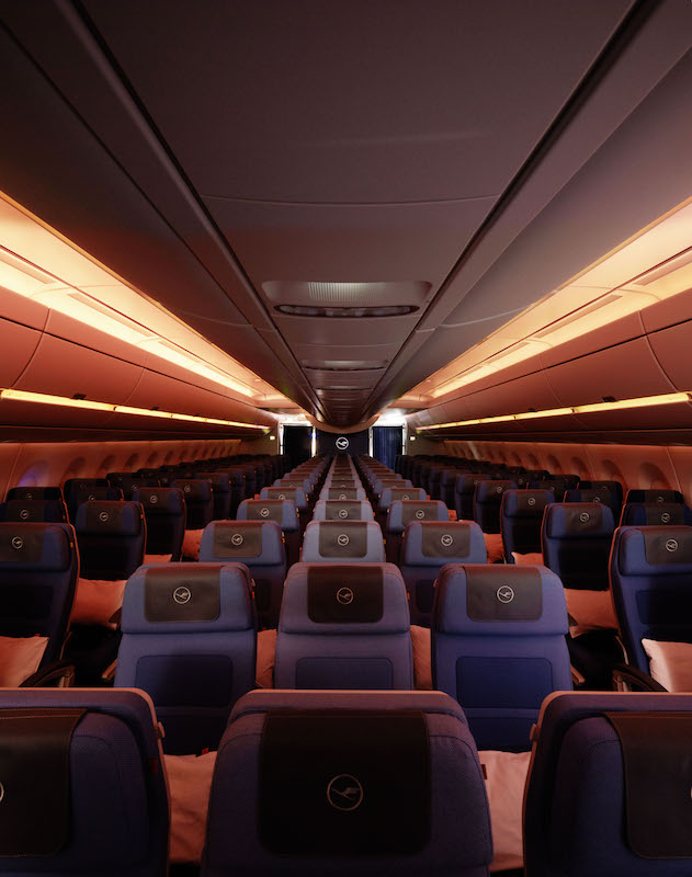 Sonderpreis für Kardorff Ingenieure aus Berlin und das Beleuchtungskonzept im Lufthansa Airbus A350.