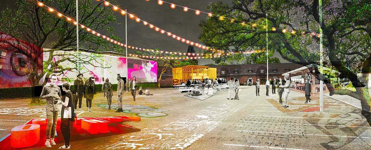 IBA_KANDIDAT #067 «DER ANDERE PARK» | Nähe Rheinstrasse 12 (Eddy Haus) | 69126 Heidelberg • Mit dem ANDEREN PARK entsteht ein Freiraum neuen Typs, der Wissensorte der Konversionsflächen in der Südstadt klug miteinander vernetzt: Ausgewählte Orte der kulturellen Bildung werden in den kommenden Jahren über gemeinschaftlich entwickelte, öffentliche Freiräume verbunden.