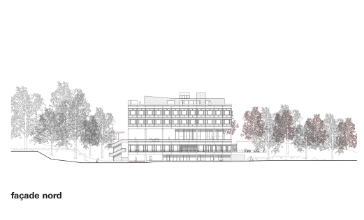 Façade nord