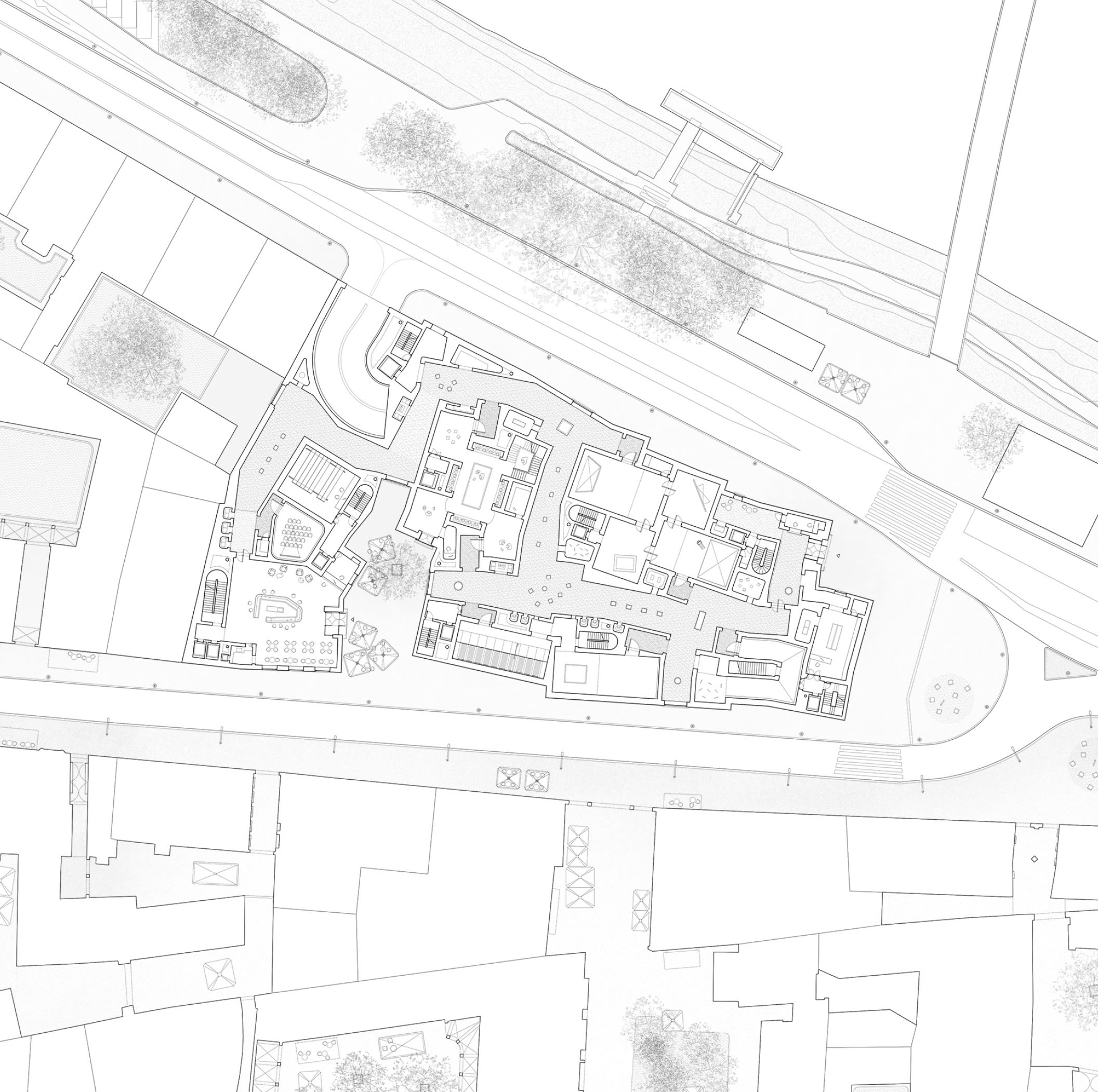 Plan du rez-de-chaussée
