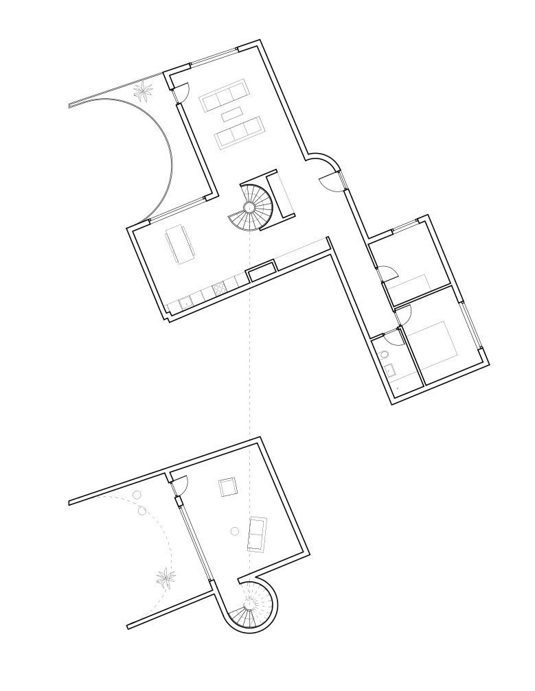 Plan de l'appartement 4e